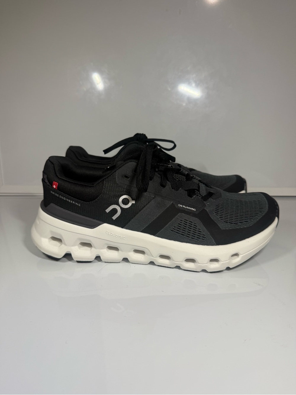 On Running women Black and White Cloudnova Athletic Sneakers size 8.5